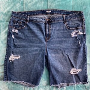 Old Navy Denim Bermuda Shorts Size 20